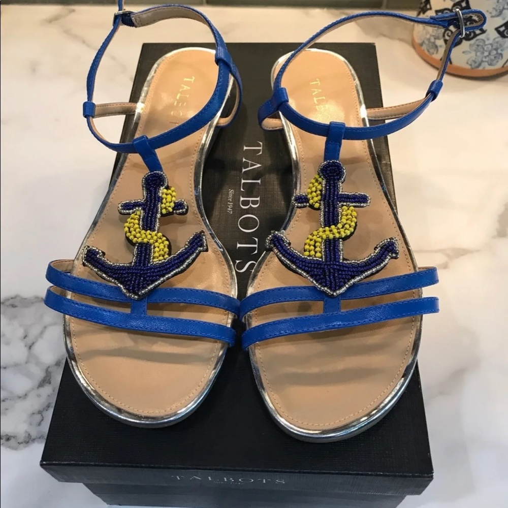 Brand NEW beaded Talbots 8.5